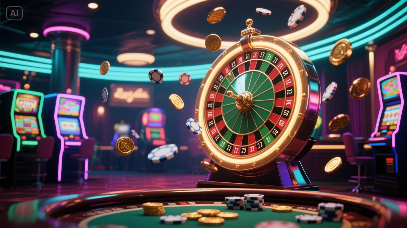 Casino coin dozer game desktop and mobile interfaces