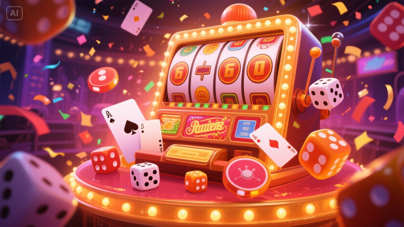 Casino coin dozer game desktop and mobile interfaces
